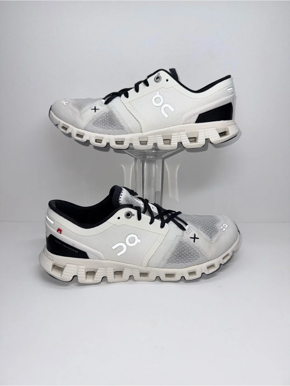 ON CLOUDX Sneakers in White and Black